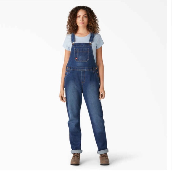 Dickies Boyfriend Fit Bib Overalls - Picture 11 of 12